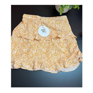 Princess Polly Floral lightweight skirt Size 6 NWT